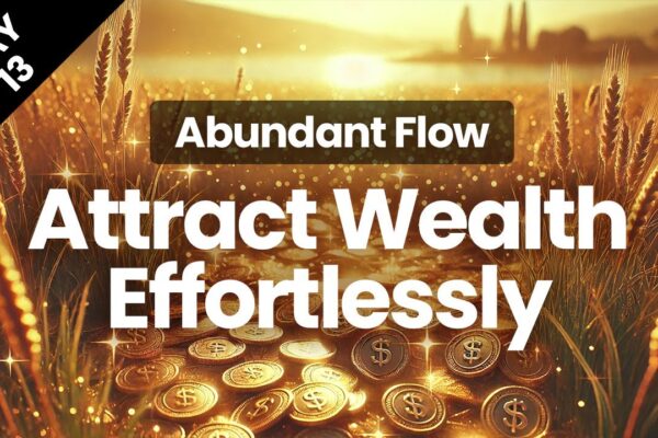 Day 13 | Affirmations for Wealth Attraction | Abundant Flow | Transform Your Mindset in 21 Days