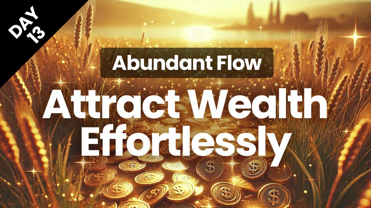 Day 13 | Affirmations for Wealth Attraction | Abundant Flow | Transform Your Mindset in 21 Days