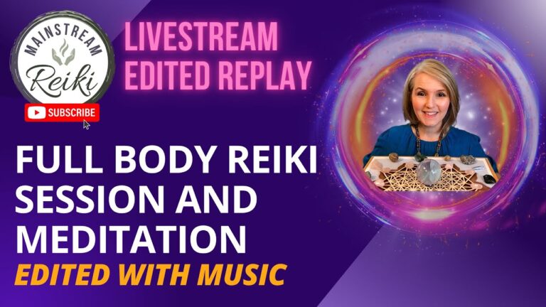 Receive a Full Body Reiki Session | August LIVESTREAM!