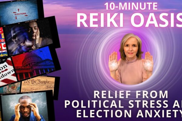 Reiki for Political Stress and Election Anxiety | 10-Minute Peaceful Oasis 🕊️