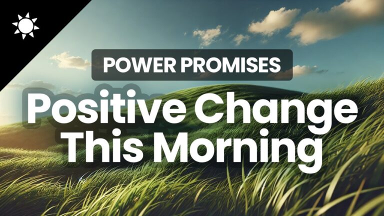 5-Minute Morning Meditation | Positive Change | Powerful Affirmations