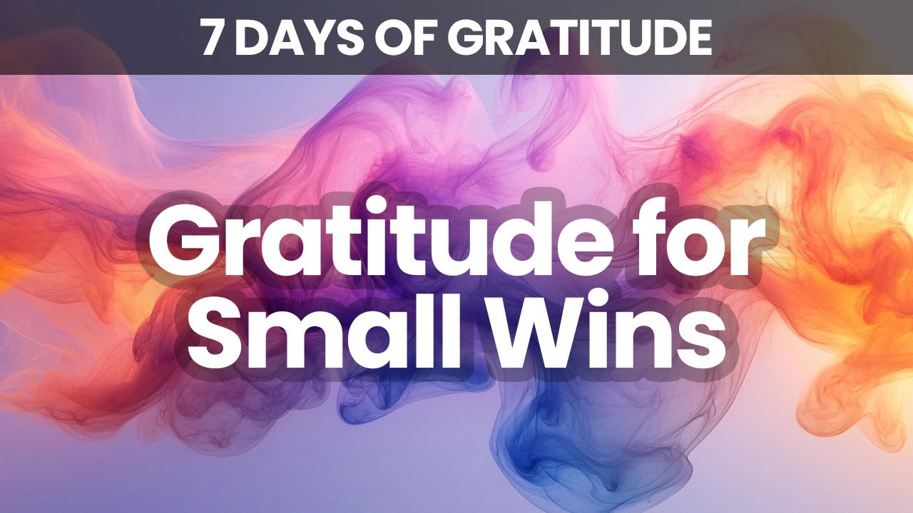 A Day of Thanks for Achievement | Recognizing Your Journey of Growth | 7 Days of Gratitude | Day 4