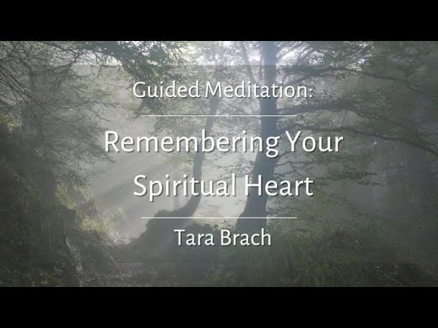 Guided Meditation: Remembering Your Spiritual Heart - Tara Brach