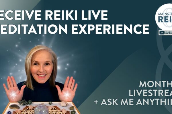 LIVESTREAM! Receive Reiki + Meditation & Ask Andrea Anything!