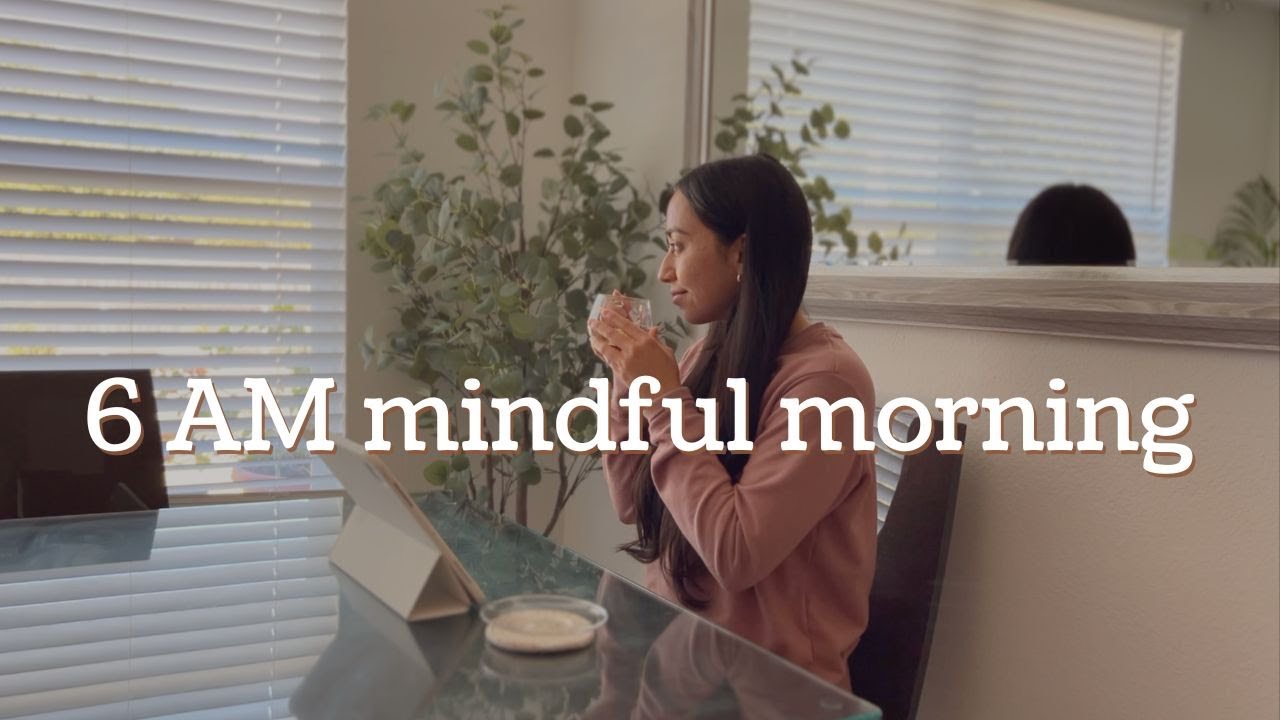 The mindful morning routine that reduces my stress and anxiety