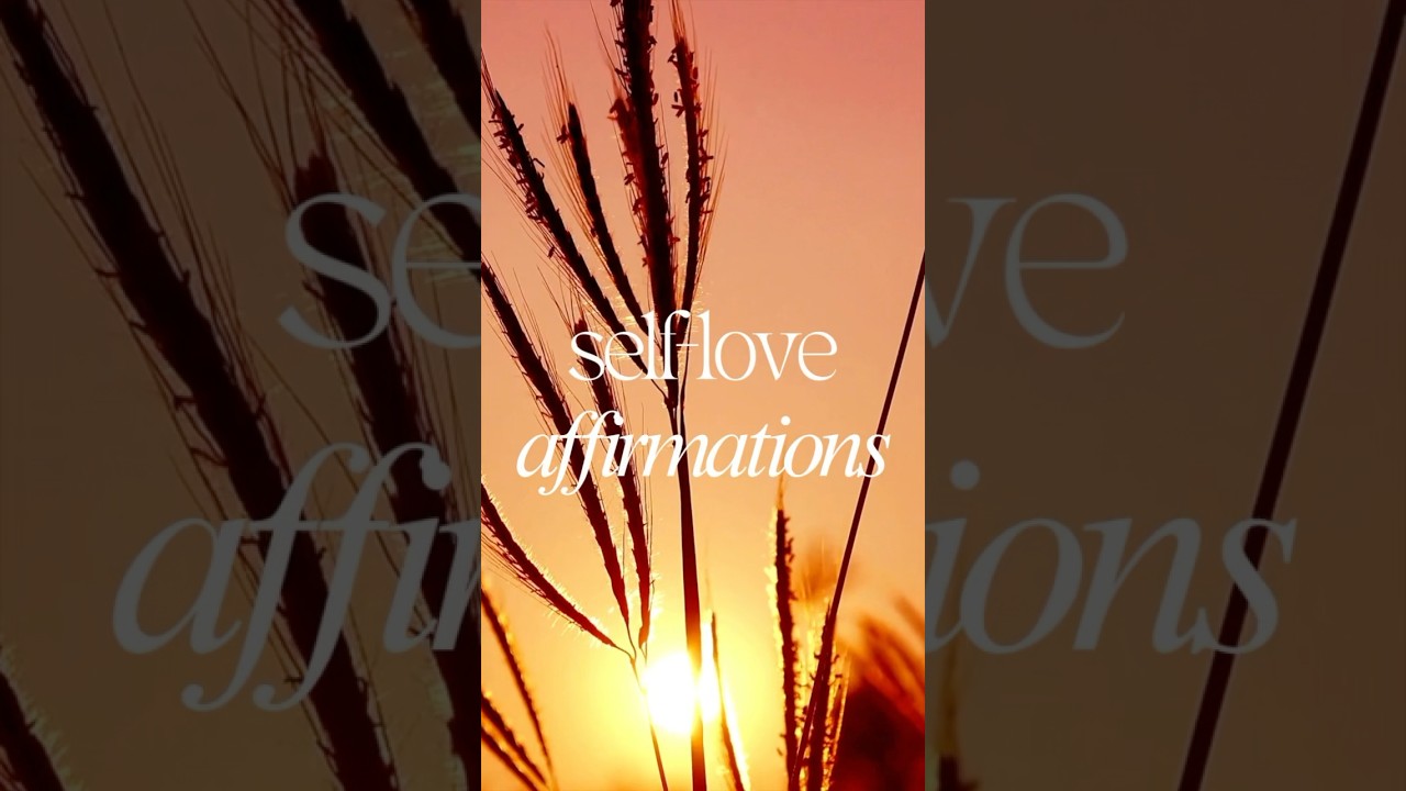 Boost your confidence with these powerful self-love affirmations🩷