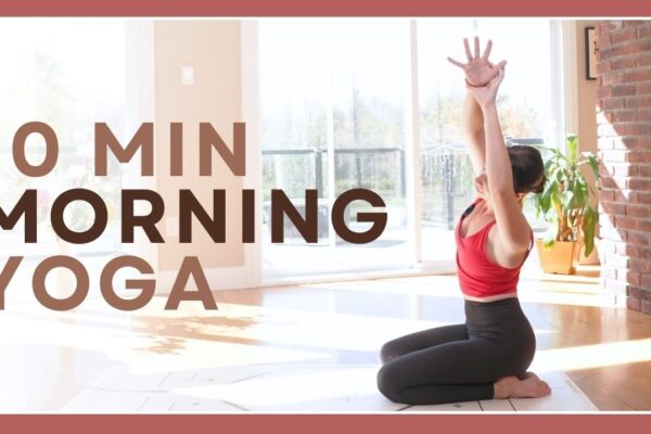 10 min Morning Yoga - Gentle Beginner Yoga (NO PROPS)