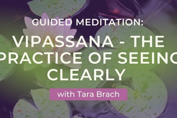 Guided Meditation: Vipassana - The Practice of Seeing Clearly with Tara Brach