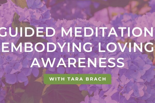 Guided Meditation: Embodying Loving Awareness with Tara Brach