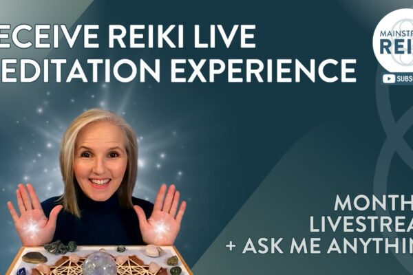 LIVESTREAM! Receive Reiki + Meditation & Ask Andrea Anything!