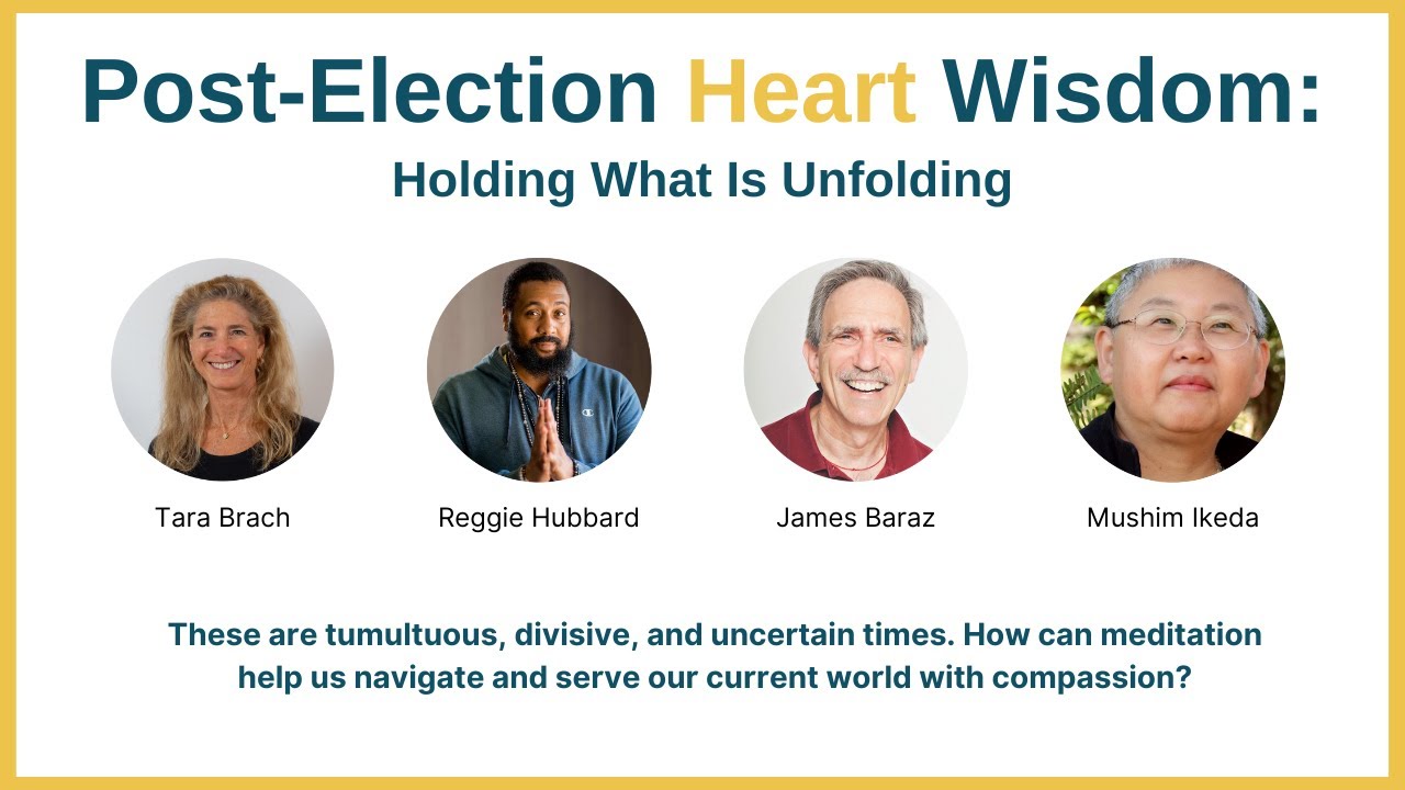 Post-Election Heart Wisdom: Holding What Is Unfolding - Tara Brach & Friends