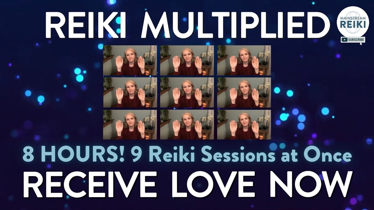 8-Hours and 9 Reiki Sessions at Once! 💕 Receive Love Now - Perfect for Sleeping or Working