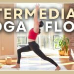 30 min Full Body Yoga - Intermediate Vinyasa Yoga Minimal Cues