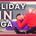 Staying YIN For The Holidays - 30 min Self-Care Yin Yoga (with kittens!)